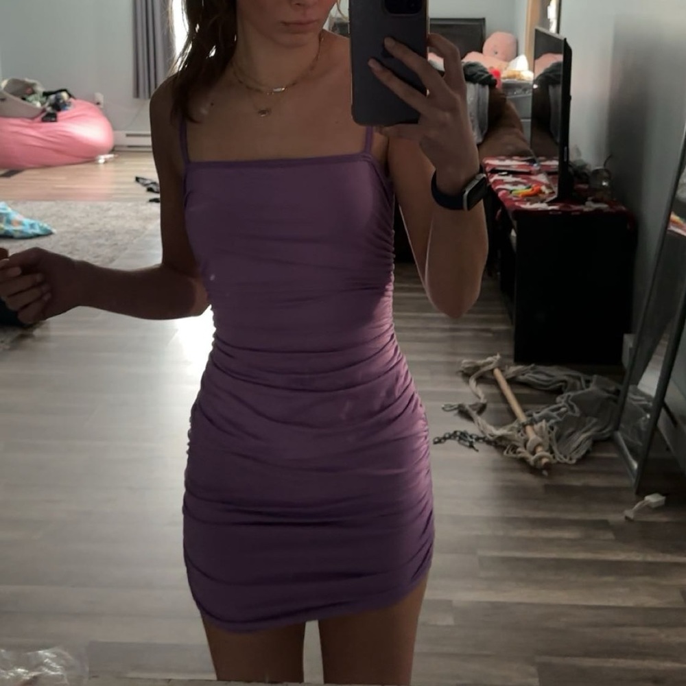 Purple Semi Formal Dress, Small